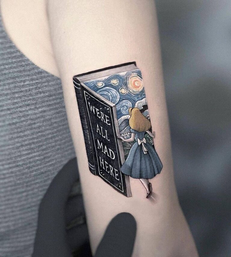 210+ Book Tattoo Designs For Literature Lovers (2022) - TattoosBoyGirl