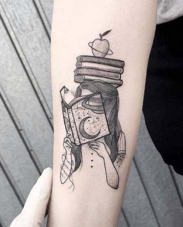 210+ Book Tattoo Designs For Literature Lovers (2022) - TattoosBoyGirl