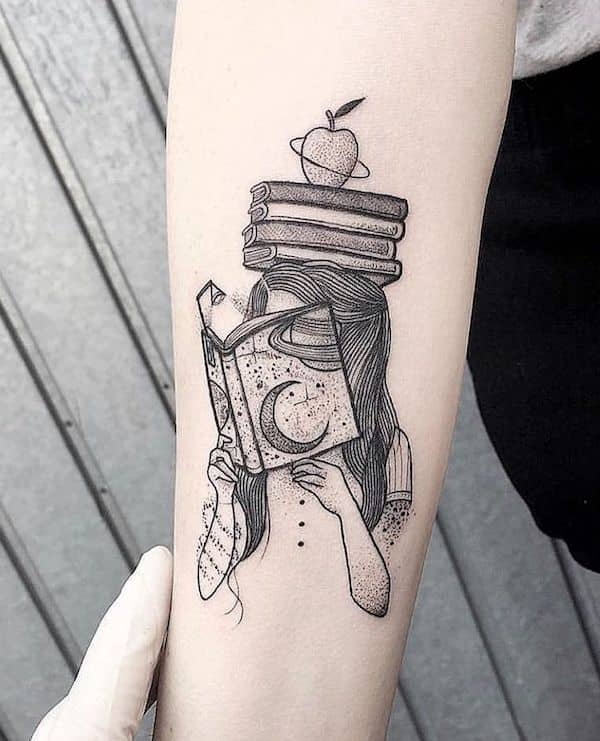 210+ Book Tattoo Designs For Literature Lovers (2023) - TattoosBoyGirl