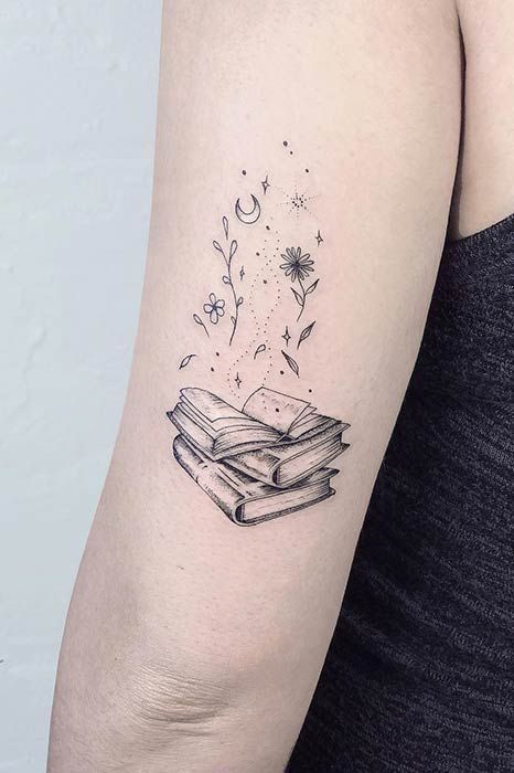 Tatuajes de libros 44