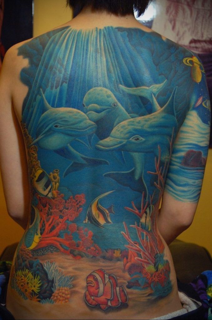 Tatuajes de delfines 104