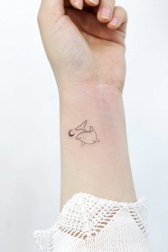 Tatuajes de delfines 106