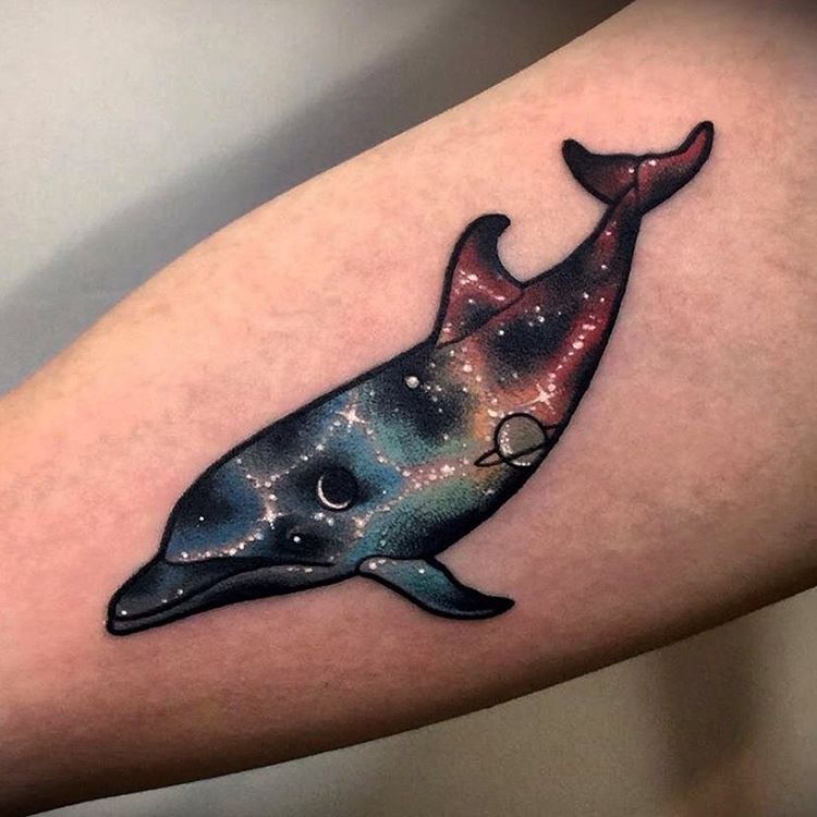 Tatuajes de delfines 13