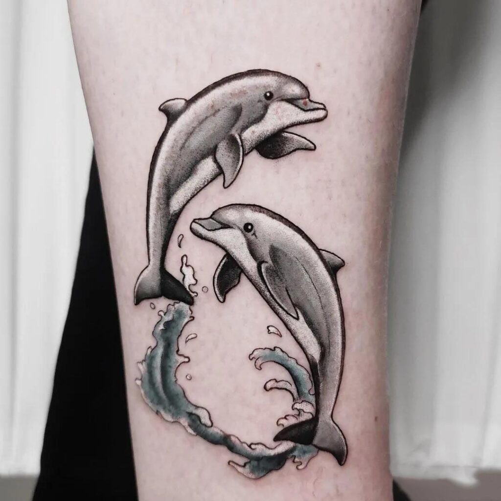 Tatuajes de delfines 142