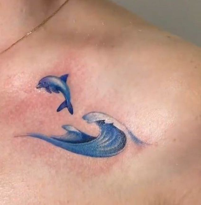 Tatuajes de delfines 15