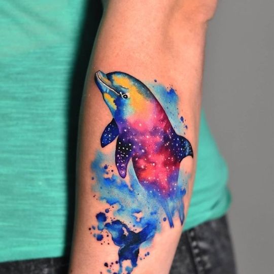 Tatuajes de delfines 16