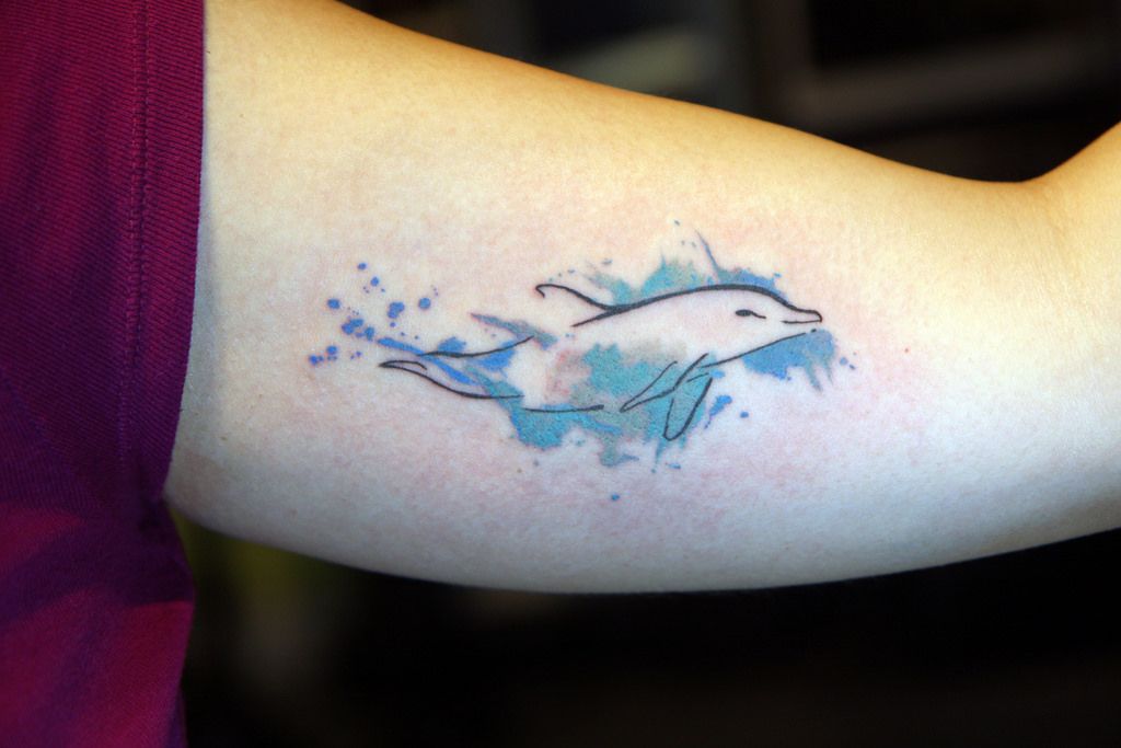 Tatuajes de delfines 17
