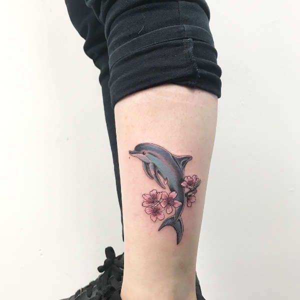 Tatuajes de delfines 26