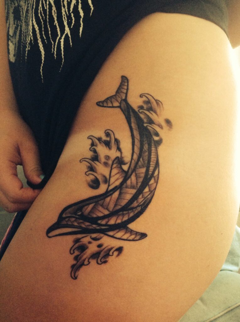 tatuajes de delfines 3