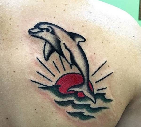 Delfines tatuajes 30