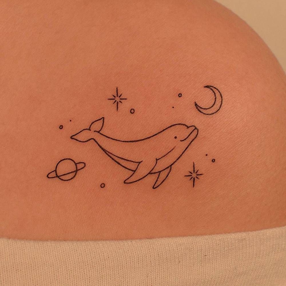 Tatuajes de delfines 37
