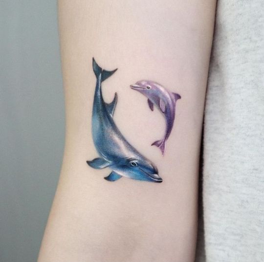 Tatuajes de delfines 41