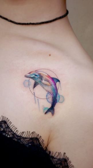 Tatuajes de delfines 45