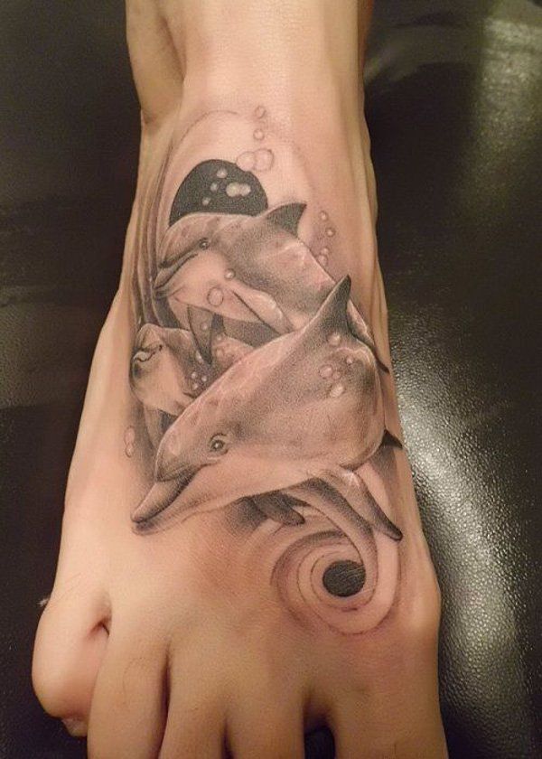 Tatuajes de delfines 46