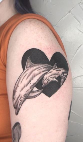 Tatuajes de delfines 49