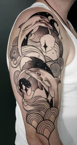 Tatuajes de delfines 56