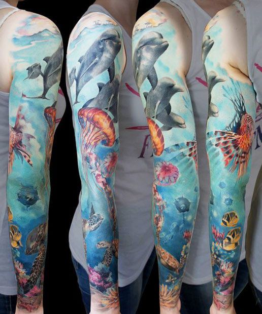 Dolphin Tattoos 63