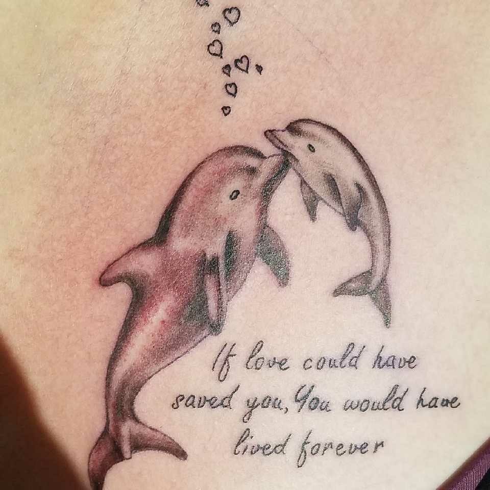 Tatuajes de delfines 66
