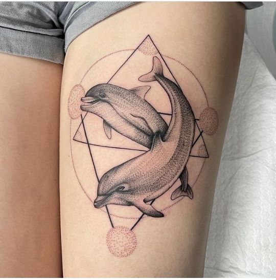 Tatuajes de delfines 73
