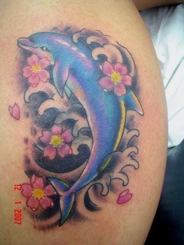 Tatuajes de delfines 84