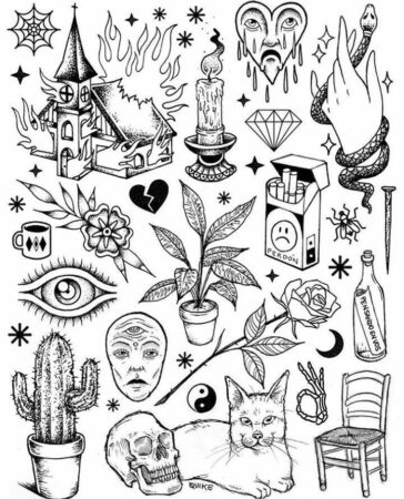 270+ Simple Flash Tattoos Designs (2022) Best Temporary Ink ...