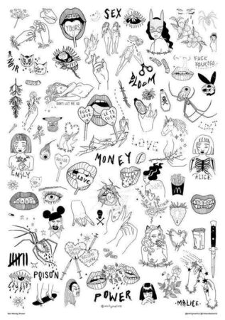 270+ Simple Flash Tattoos Designs (2022) Best Temporary Ink ...