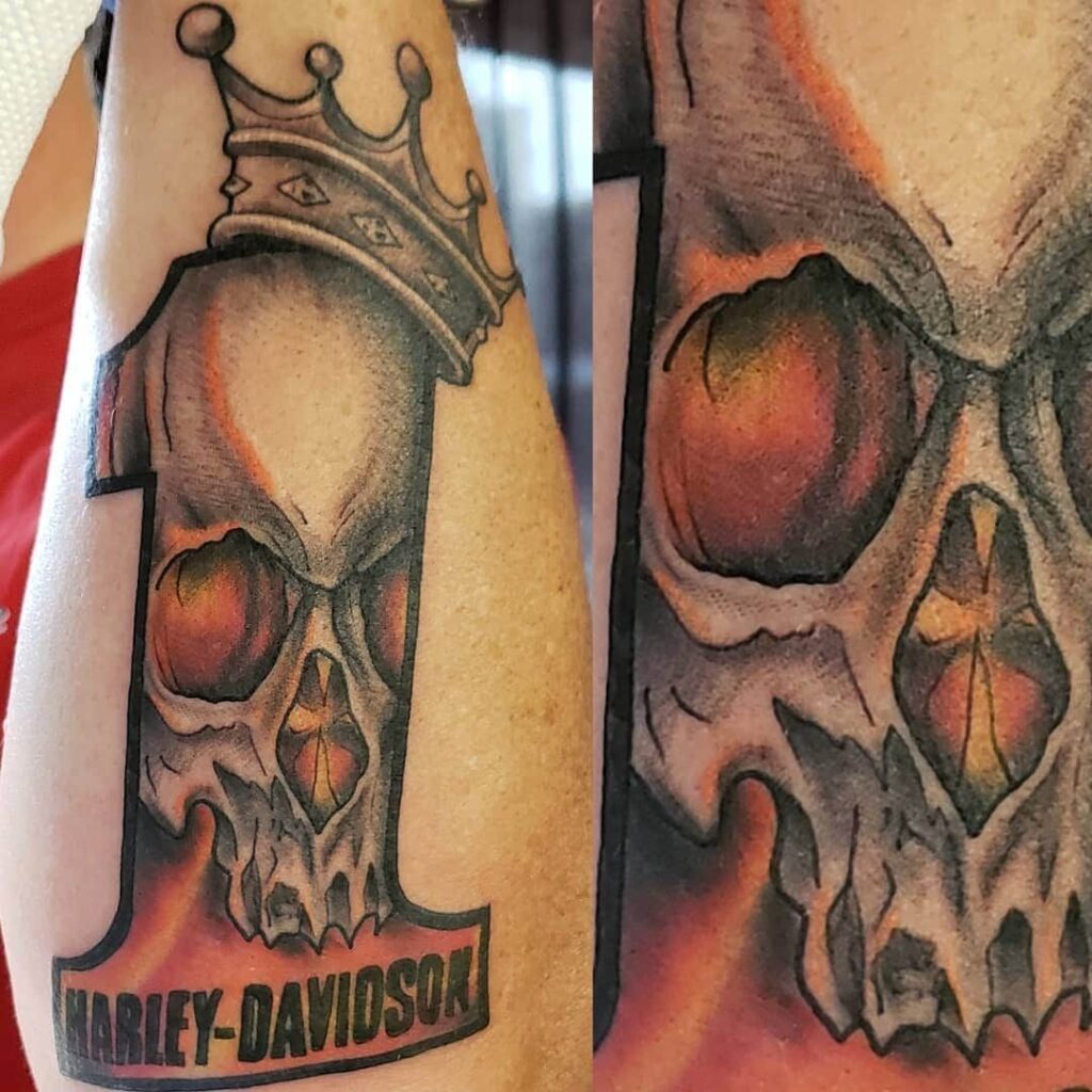Harley Davidson Tattoos 111