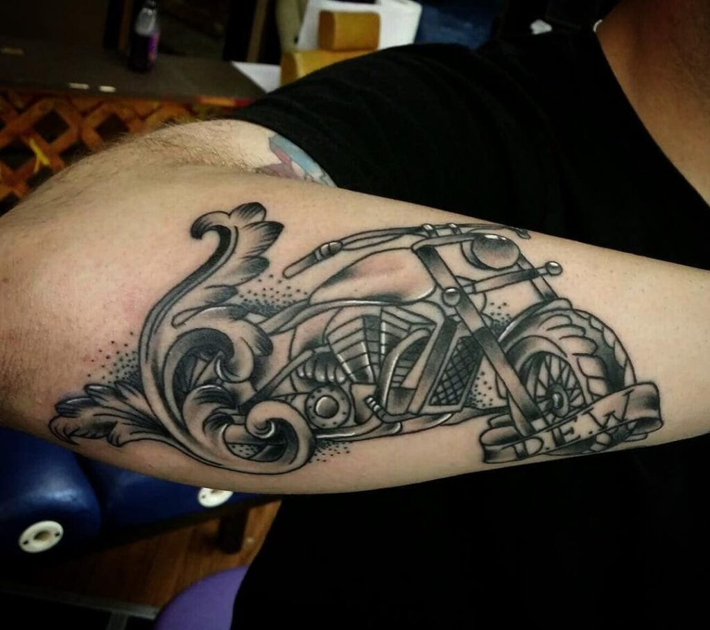 Harley Davidson Tattoos 134