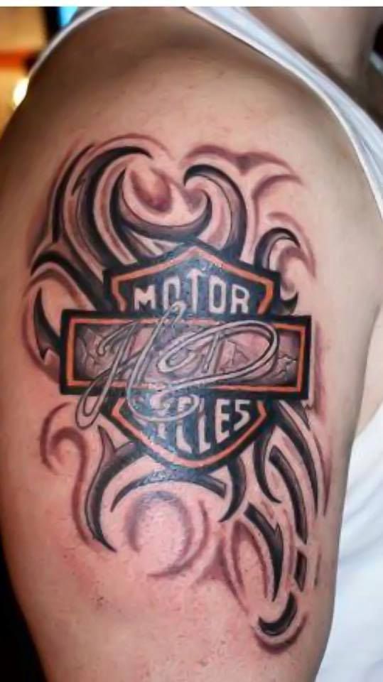 Harley Davidson Tattoos 141
