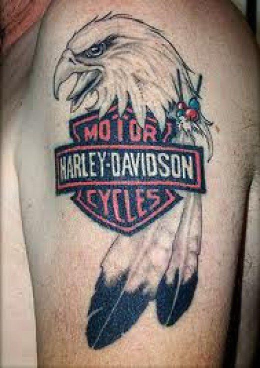 Harley Davidson Tattoos 144