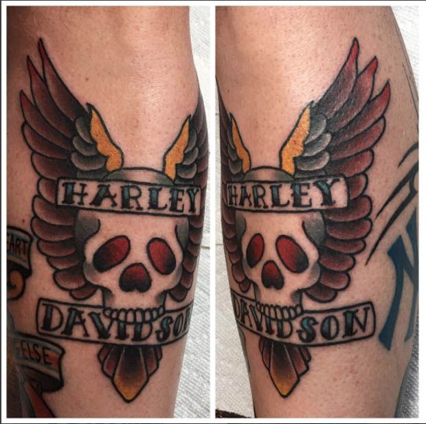 Harley Davidson Tattoos 145