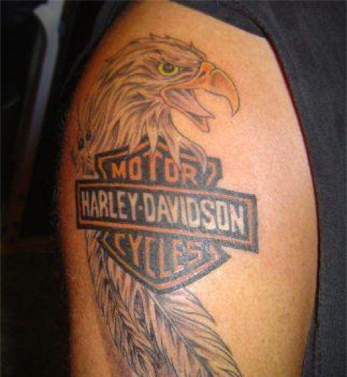 Harley Davidson Tattoos 157