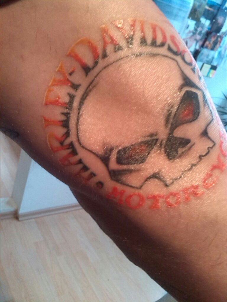 Harley Davidson Tattoos 16