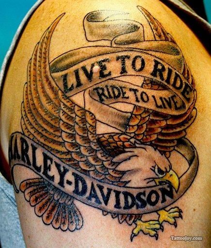 Harley Davidson Tattoos 161