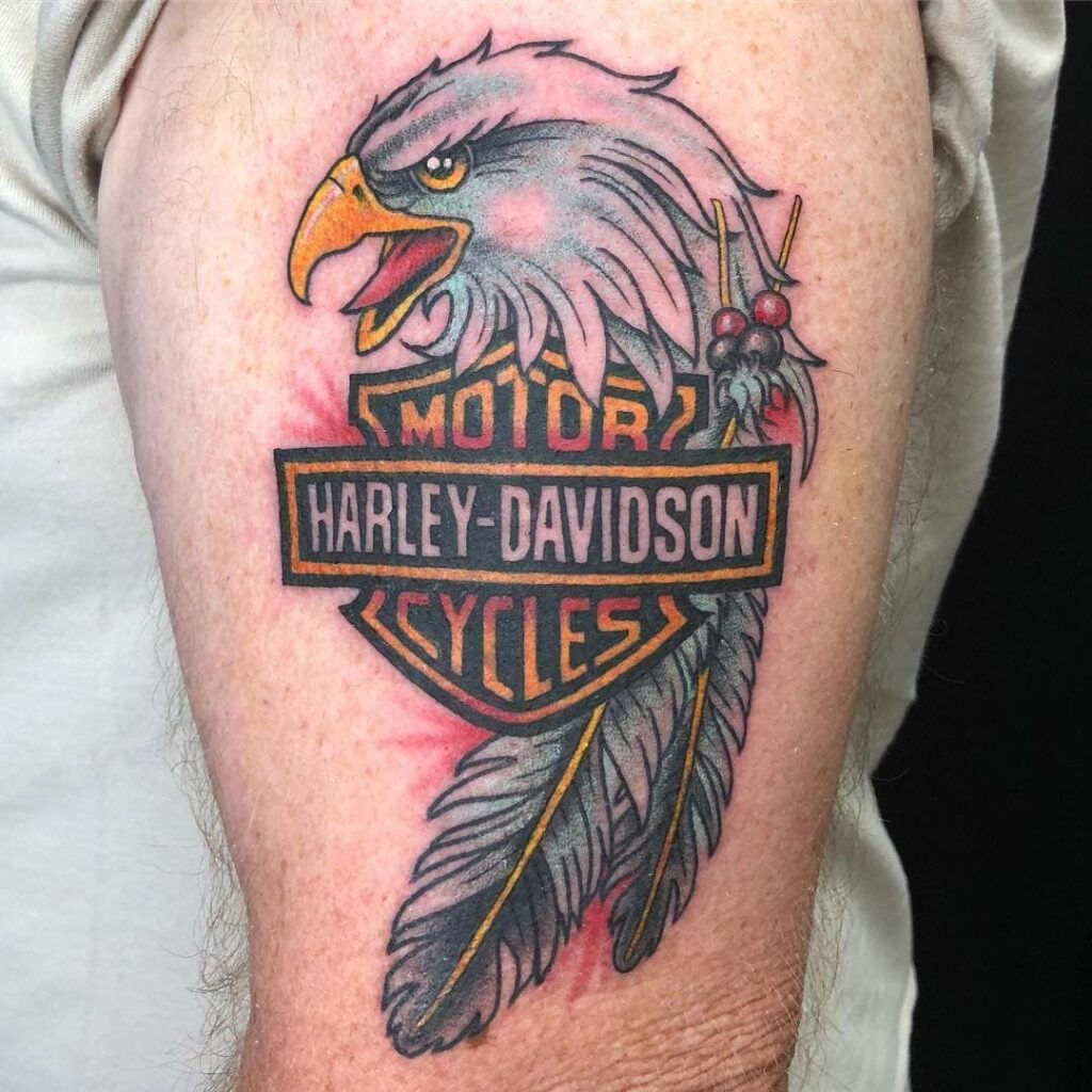 Harley Davidson Tattoos 162