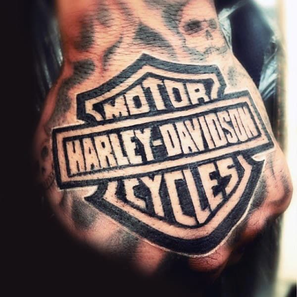 Harley Davidson Tattoos 18