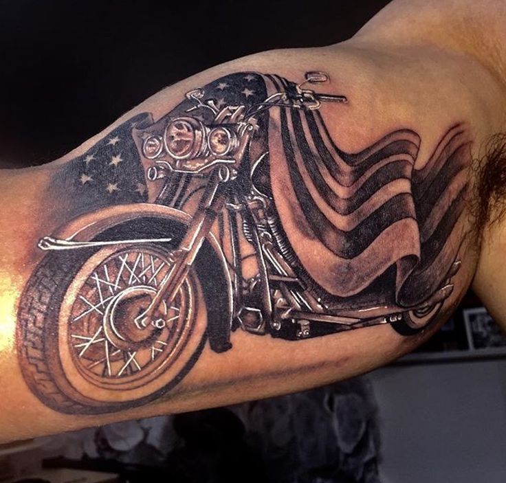 Harley Davidson Tattoos 21