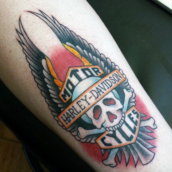 Harley Davidson Tattoos 45