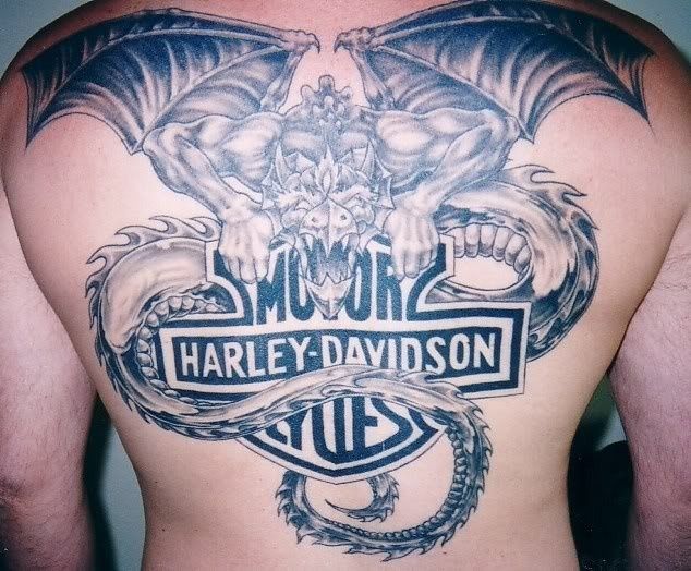 Harley Davidson Tattoos 54