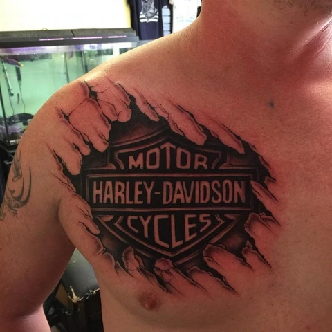 Harley Davidson Tattoos 6
