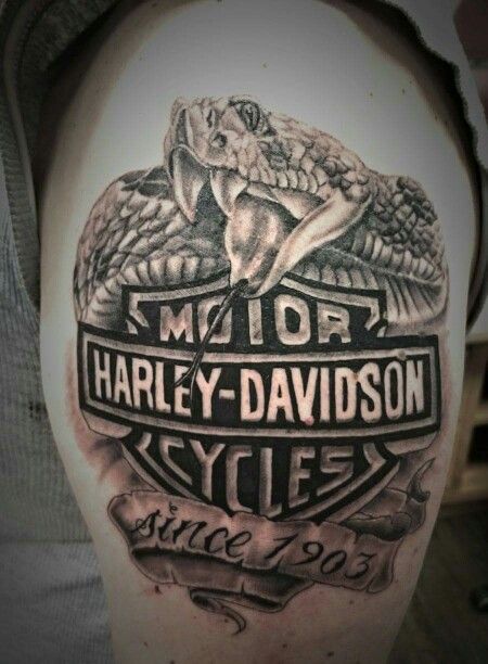 Harley Davidson Tattoos 65