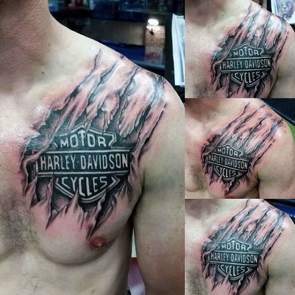 Harley Davidson Tattoos 69