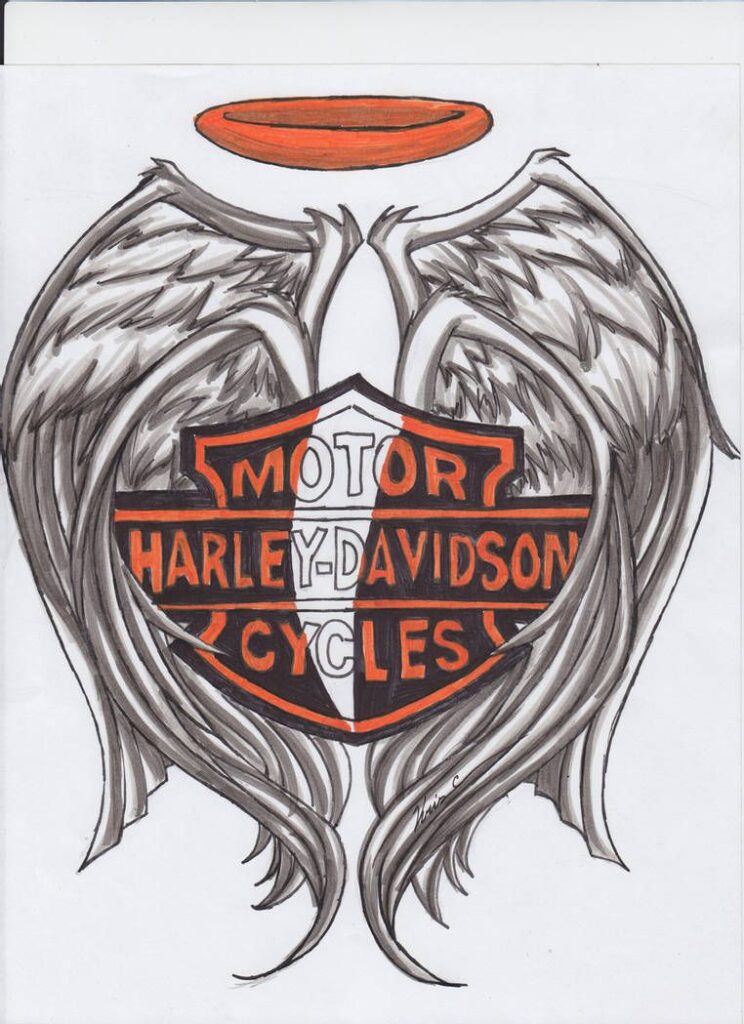 Harley Davidson Tattoos 70