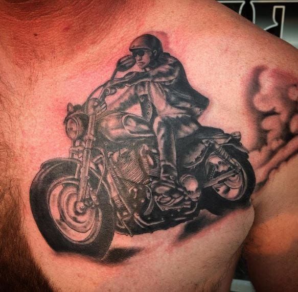 Harley Davidson Tattoos 71