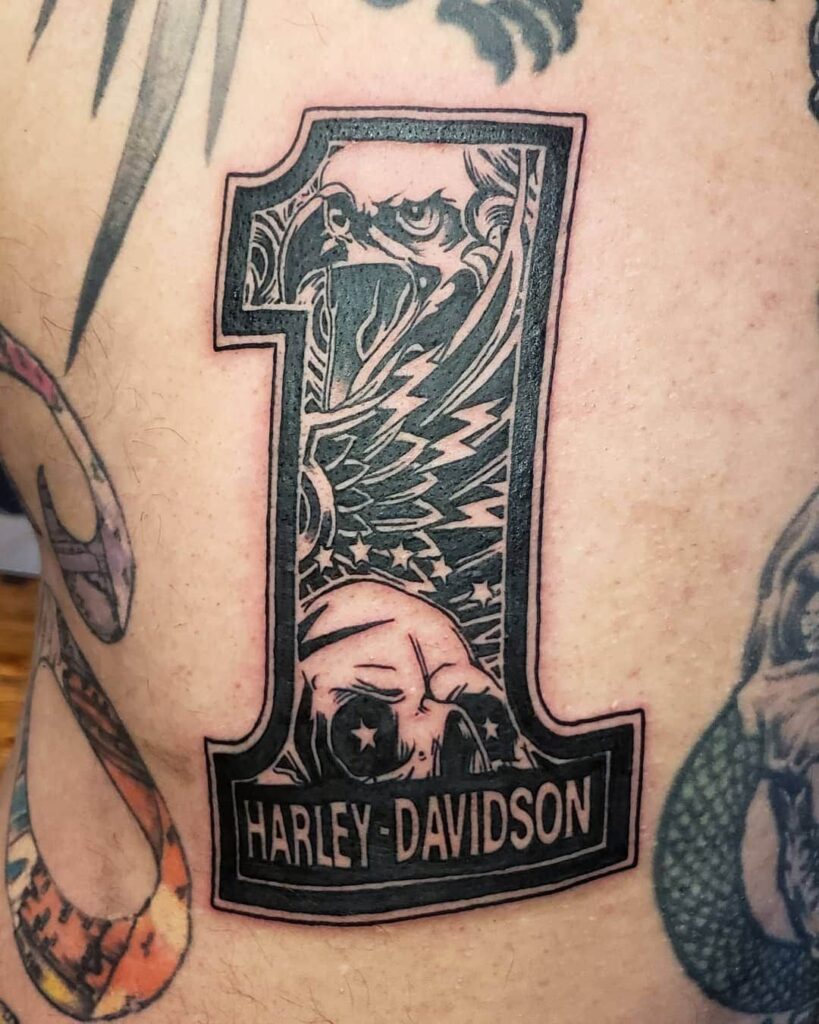 Harley Davidson Tattoos 94