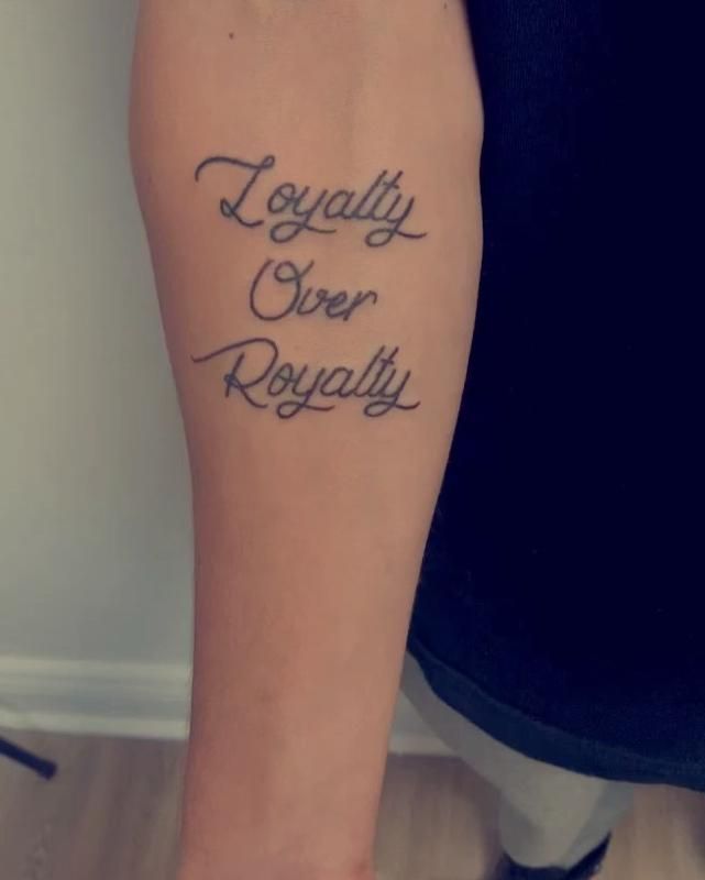 Loyalty Tattoos 109
