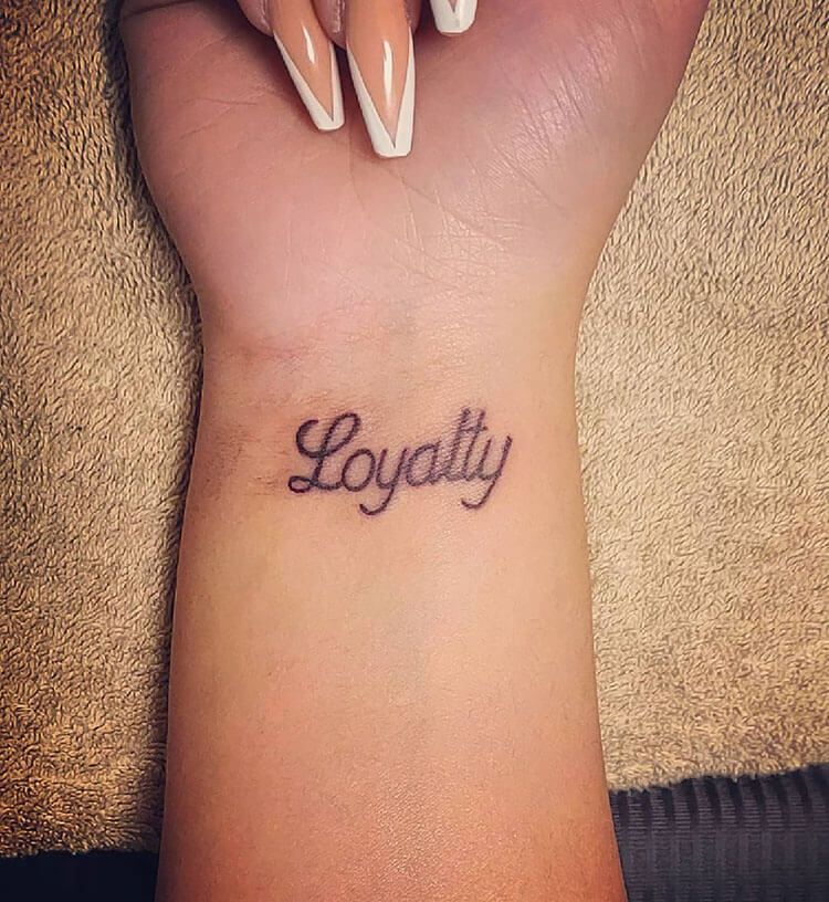Loyalty Tattoos 116