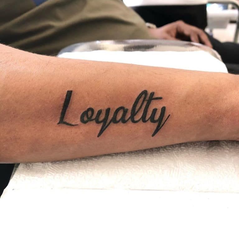 Loyalty Tattoos 170