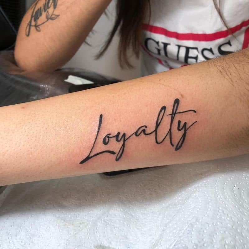 Loyalty Tattoos 50