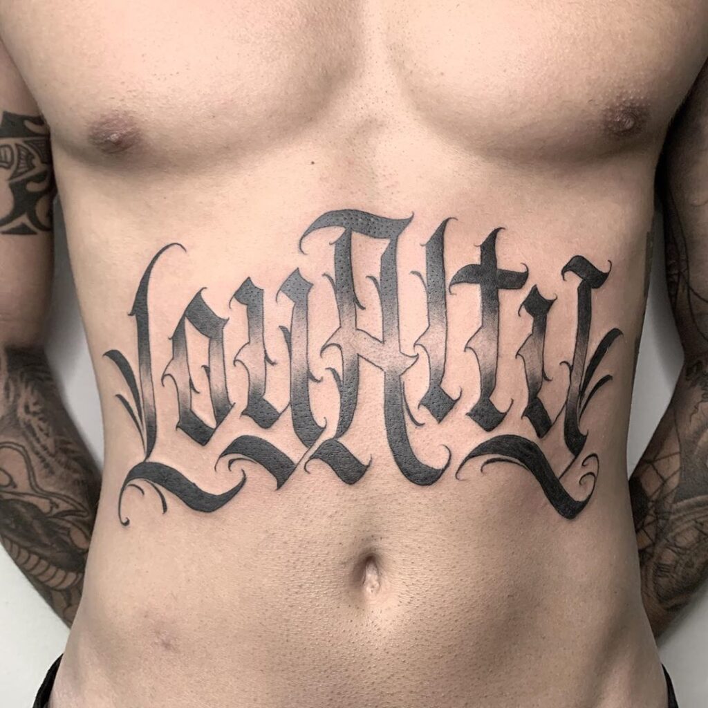 Loyalty Tattoos 85